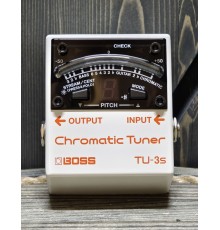 Boss TU-3S педаль гитарная тюнер USED
