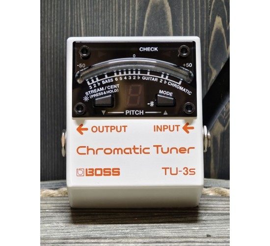 Boss TU-3S педаль гитарная тюнер USED