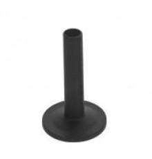 Черная пластиковая втулка для тарелок, 3 × 6,2 см
