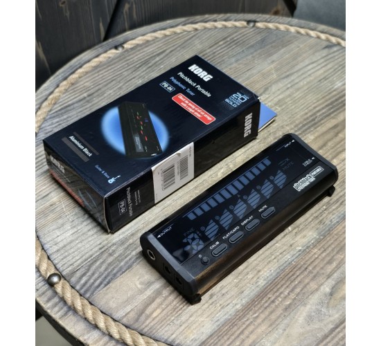 Korg Pitchblack Portable PB-04-BK тюнер цифровой гитарный USED