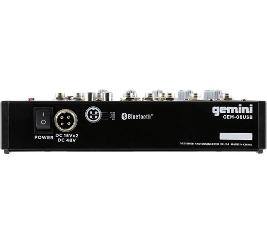 Gemini GEM-08USB Микшерный пульт