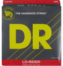 DR MH5-45 Lo-Rider Комплект струн для 5-струнной бас-гитары, сталь, Medium, 45-125