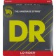 DR MH5-45 Lo-Rider Комплект струн для 5-струнной бас-гитары, сталь, Medium, 45-125