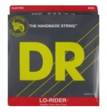 DR MH5-45 Lo-Rider Комплект струн для 5-струнной бас-гитары, сталь, Medium, 45-125