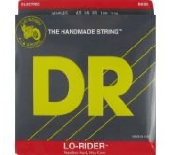 DR MH5-45 Lo-Rider Комплект струн для 5-струнной бас-гитары, сталь, Medium, 45-125