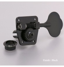 Gotoh GB-2 vintage колки для бас-гитары, 4 в линию, black (классический черный)