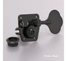 Gotoh GB-2 vintage колки для бас-гитары, 4 в линию, black (классический черный)