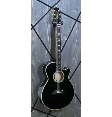 Takamine NPT-115 электроакустическая гитара, цвет черный, Япония USED
