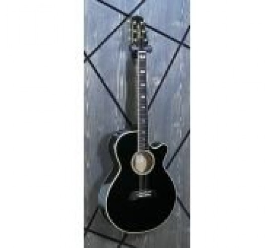 Takamine NPT-115 электроакустическая гитара, цвет черный, Япония USED