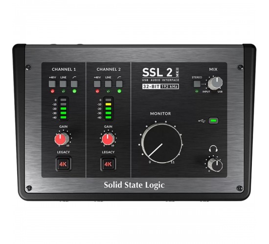Solid State Logic SSL2 MKII Аудиоинтерфейс USB, 2x2