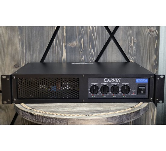 Carvin DCM2004L 4-канальный усилитель мощности, США, USED
