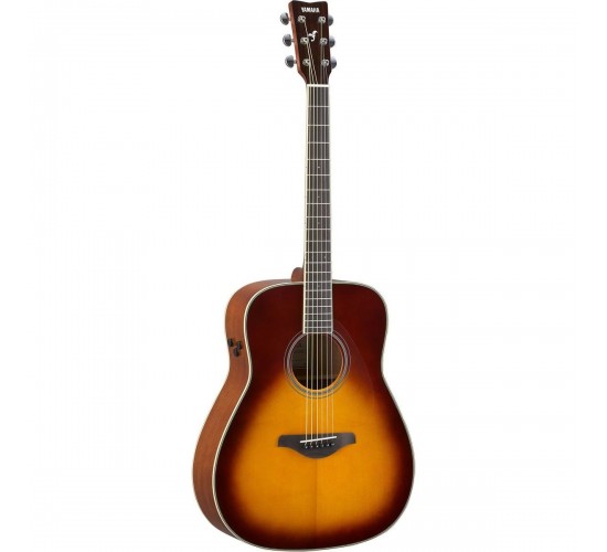 Yamaha FG-TA трансакустическая гитара, цвет натуральный, выставочный образец