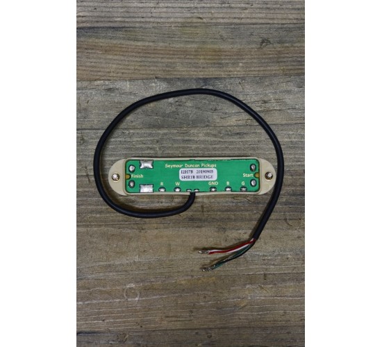 Seymour Duncan SHR-1B Hot Rails звукосниматель, кремовый USED