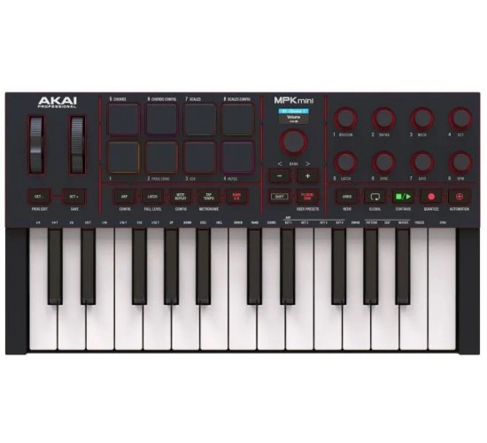Akai Pro MPK MINI 4 Black MIDI-клавиатура