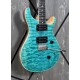 PRS SE Custom 24 Quilted Maple Top Turquoise электрогитара, с чехлом USED