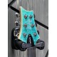 PRS SE Custom 24 Quilted Maple Top Turquoise электрогитара, с чехлом USED