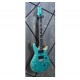 PRS SE Custom 24 Quilted Maple Top Turquoise электрогитара, с чехлом USED