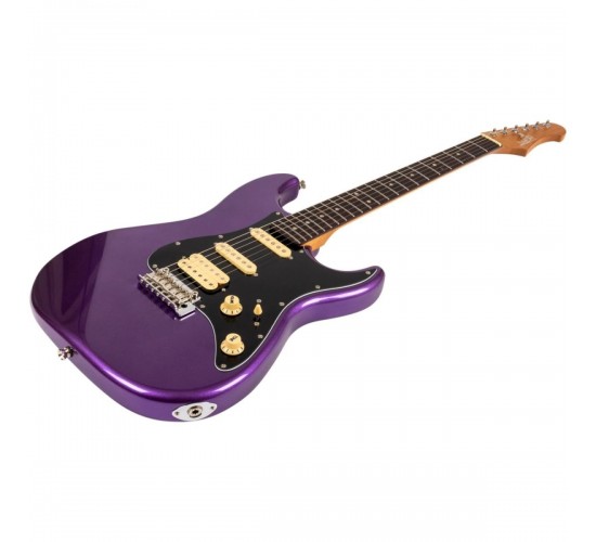 JET JS-400 PLM R электрогитара, Stratocaster, цвет Plum (фиолетовый)