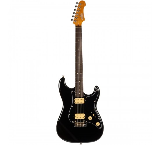 JET JS-400 BKR H электрогитара, Stratocaster, цвет Black (черный)