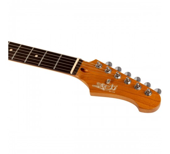JET JS-400 BKR H электрогитара, Stratocaster, цвет Black (черный)