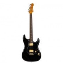 JET JS-400 BKR H электрогитара, Stratocaster, цвет Black (черный)