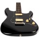 JET JS-400 BKR H электрогитара, Stratocaster, цвет Black (черный)