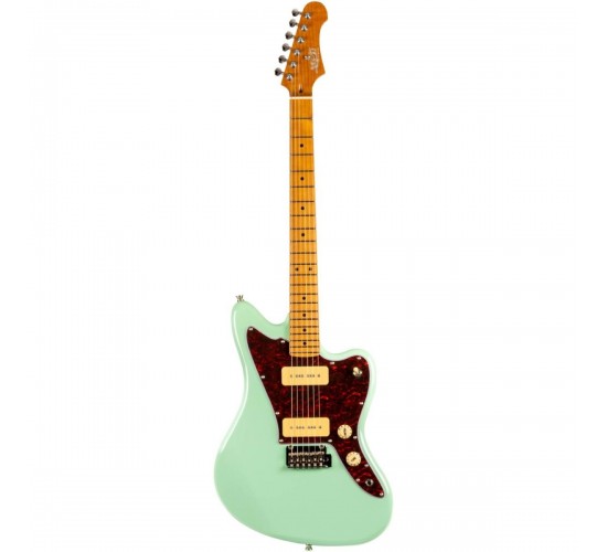 JET JJ-300 P90 SFG электрогитара, Jaguar, цвет Sea Foam Green (морской волны)