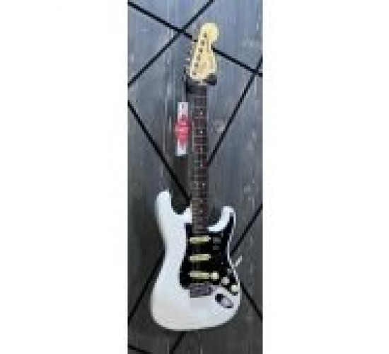 Fender American Performer Stratocaster Arctic White электрогитара, белая, США, выставочный образец