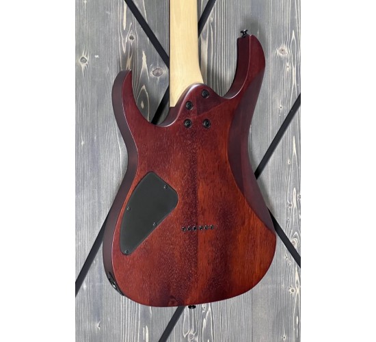 Ibanez RG421CW CNF электрогитара, цвет Charcoal Brown Flat USED