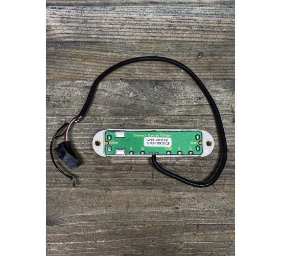 Seymour Duncan SHR-1B White Hot Rails звукосниматель, хамбакер, цвет белый USED