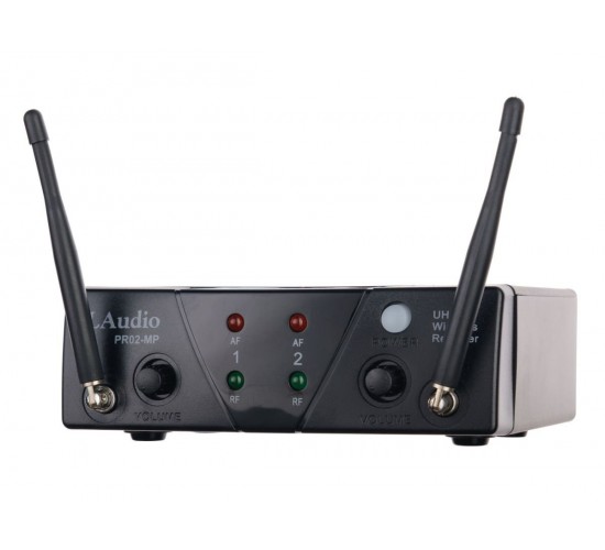 LAudio PRO2-MP Двухканальная радиосистема с ручным передатчиком и петличкой