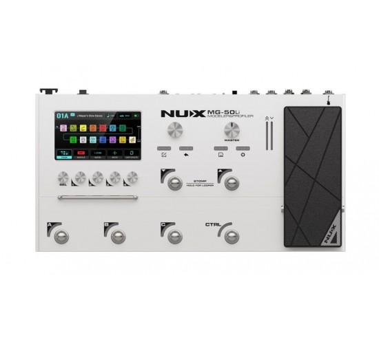 Nux MG-50LI-WH Процессор эффектов, портативный, белый