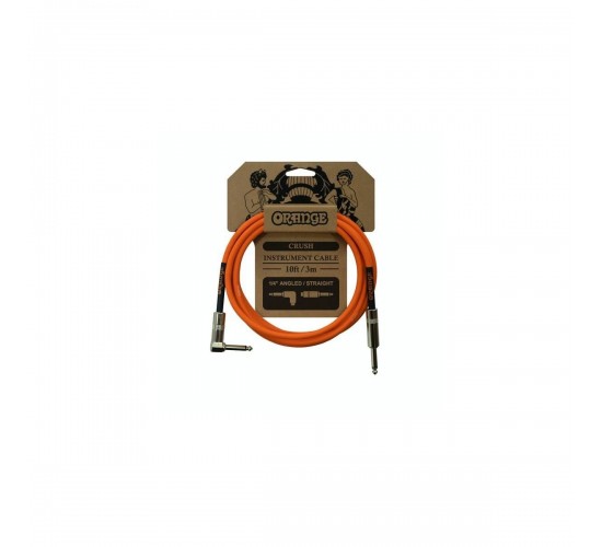 Orange Crush 10ft Angled Кабель инструментальный, 3м угловой/ прямой джек, оранжевый