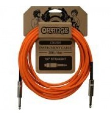 Orange Crush 20ft Straight Кабель инструментальный, 6м прямой/ прямой джек, оранжевый