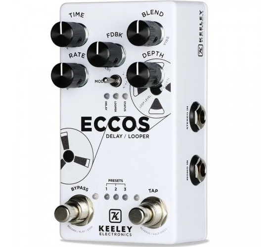 Keeley Electronics Eccos V2 гитарный эффект стереодилей