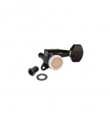Gotoh SG381-MG-T-07-CK-(L6) Колки локовые с традиционным замком, 6 в линию, small button cosmo black