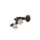 Gotoh SG381-MG-T-07-CK-(L6) Колки локовые с традиционным замком, 6 в линию, small button cosmo black