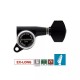 Gotoh SG381-MG-T-07-CK-(L6) Колки локовые с традиционным замком, 6 в линию, small button cosmo black