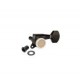 Gotoh SG381-MG-T-07-CK-(L6) Колки локовые с традиционным замком, 6 в линию, small button cosmo black