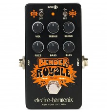 Electro-Harmonix Bender Royale Fuzz Black гитарный эффект фузз