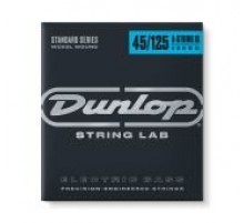 Dunlop DBN45125XL Комплект струн для 5-струнной бас-гитары, никелированные, Med, 45-125, ExLg Scale