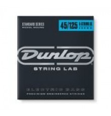 Dunlop DBN45125XL Комплект струн для 5-струнной бас-гитары, никелированные, Med, 45-125, ExLg Scale