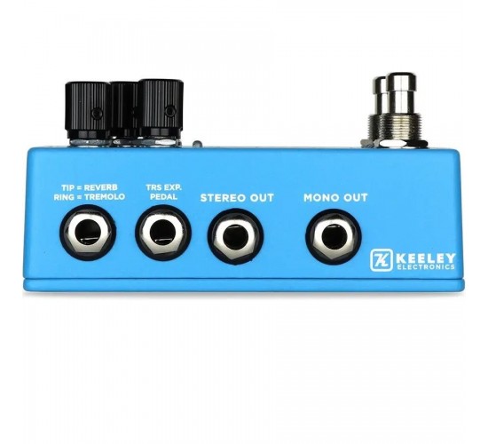 Keeley Electronics Hydra Stereo Reverb Tremolo гитарный эффект ревер и тремоло