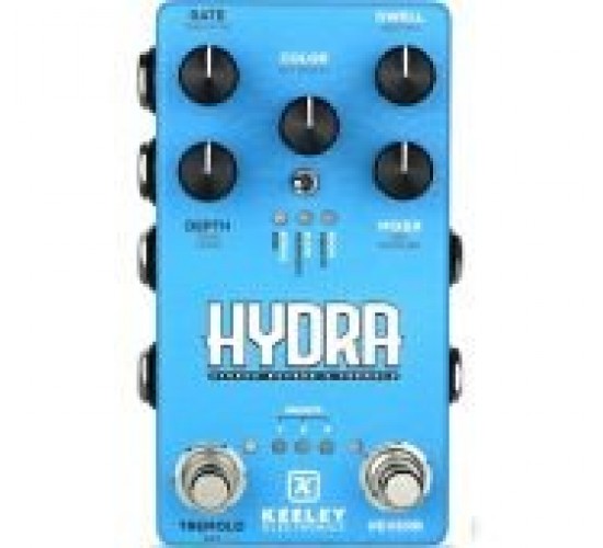 Keeley Electronics Hydra Stereo Reverb Tremolo гитарный эффект ревер и тремоло