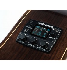 Guitto GGP-05 Звукосниматель для акустической гитары, с вибродинамиком для трансакустики USED
