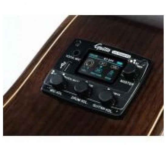 Guitto GGP-05 Звукосниматель для акустической гитары, с вибродинамиком для трансакустики USED