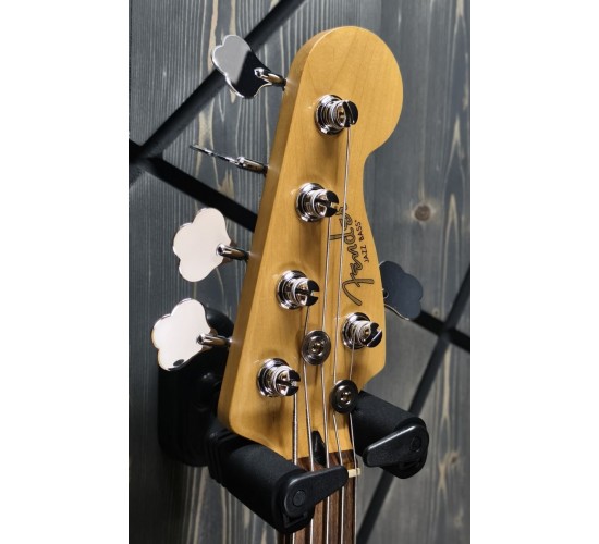 Fender Player Jazz Bass V PF PWT бас-гитара 5-ти струнная, цвет Polar White, Мексика 2022 USED