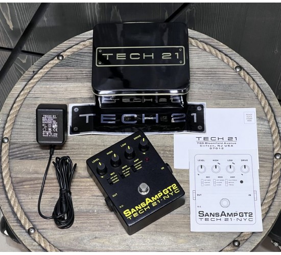 Tech 21 GT2 гитарная педаль эмулятор усилителей, США USED
