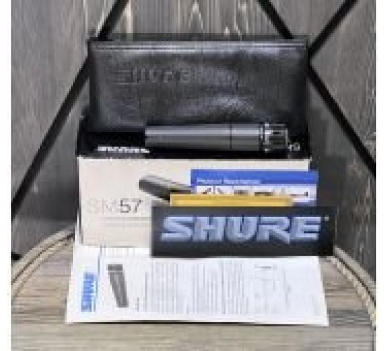 Shure SM57-LCE динамический кардиоидный инструментальный микрофон, Мексика USED