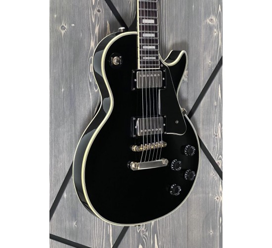 Grass Roots G-LP-60С Les Paul электрогитара, цвет черный, Корея USED